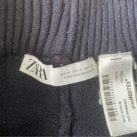 Zara Knit Jogger Pants - Picture 5 of 6